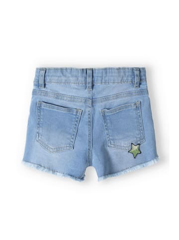 Minoti Jeansshorts splash 6 in Denim-Blau