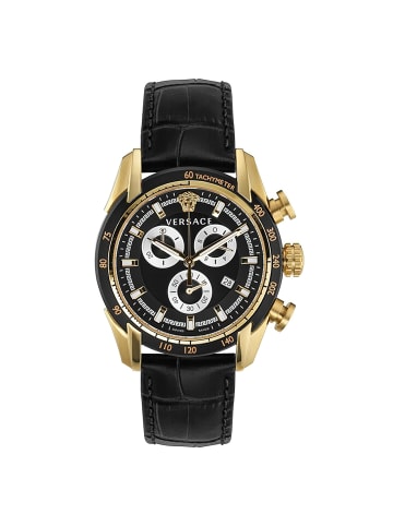 Versace Quarzuhr für Herren in gold
