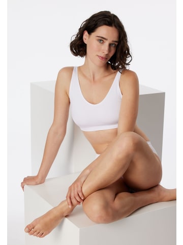 Schiesser Soft BH mit herausnehmbaren Pads in Weiß