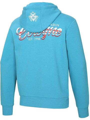 Fußballverein 1. FC Köln Hoodie "Hoodie Am Königsweg" in Blau