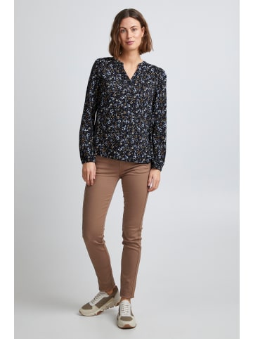 Fransa FREsida regular fit in Flower - Navy Blazer