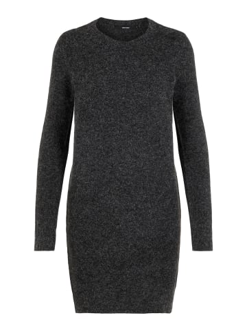 Vero Moda Strick Kleid Meliert Basic Langarm VMDOFFY in Schwarz