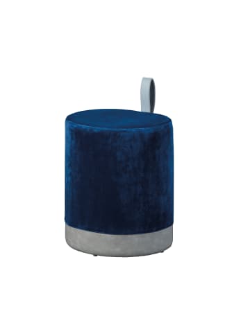 ebuy24 Hocker Osana Blau 38 x 32 cm