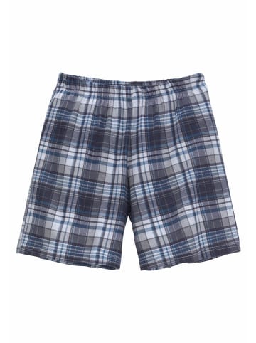 LE JOGGER Pyjama in marine, grau-meliert