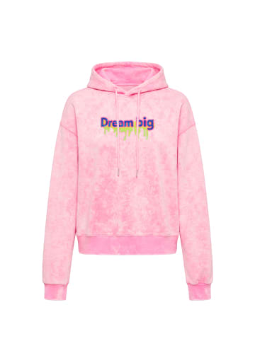 IZIA Women Hoodie in Rose