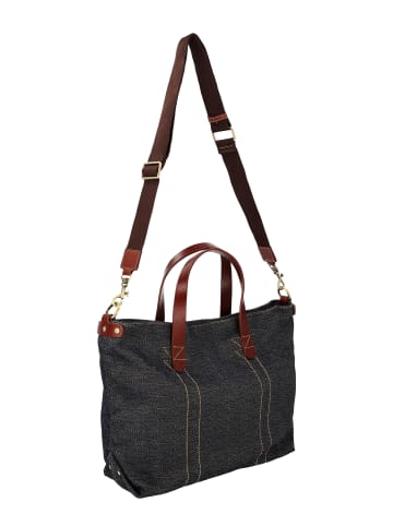 usha BLUE LABEL Women Tote Bag in Dark Blue