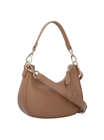 Valentino Zero Schultertasche Leder 22 cm in cuoio