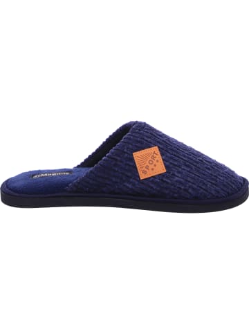 Magnus Pantoffel in blau