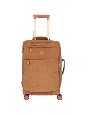 BRIC`s Life 4-Rollen Kabinentrolley 55 cm in camel