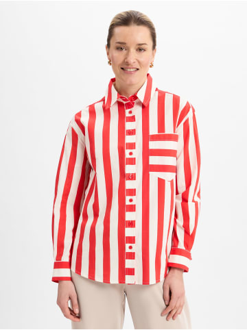 Franco Callegari Bluse in rot ecru - 0002