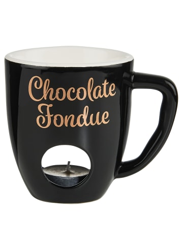 Butlers Fondue-Set CHOCOLAT 3-teilig in Schwarz