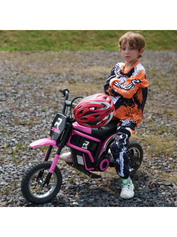HOMCOM 24V 350W Motor Kinder Elektromotorrad Rosa