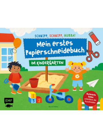 Michael Fischer Buch - Schnipp, schnipp, hurra! Mein erstes Papierschneidebuch - Im Kindergarte