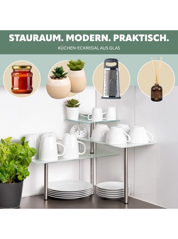 bremermann Glas-Eckregal