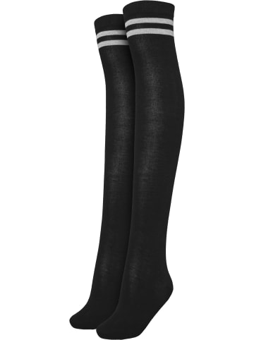 Urban Classics Basic Socks in blk/blk&blk/gry