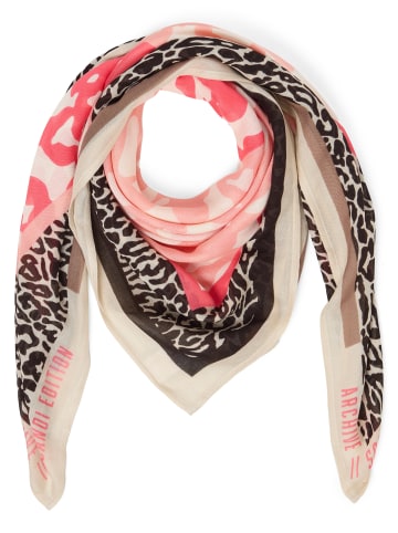 Street One Webschal in rosa beige - 0001