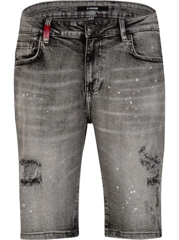 2Y Premium 2Y Premium Jeans-Shorts in washed grey
