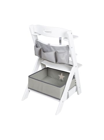 roba Babyhochstuhl 'Liv Up' - inkl. Organizer - FSC-zertifiziert - Weiß