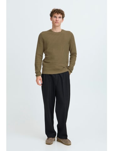 CASUAL FRIDAY Strickpullover CFNOAR structured crew neck knit in Grün