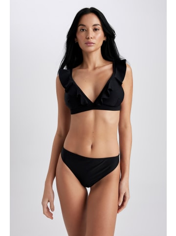 DeFacto Triangel-Bikini-Top REGULAR FIT in Schwarz