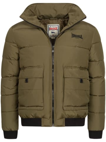 Lonsdale Winterjacke "Tayport" in Grün