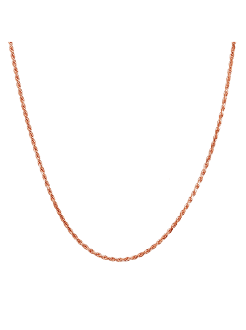 Glanzstücke München Halskette aus Sterling Silber in roségold
