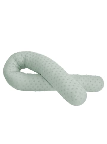 roba Bettschlange Babybett Nestchenschlange - 170 cm lang - frosty green