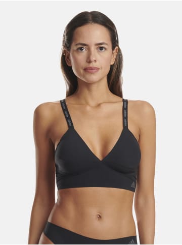 adidas Bügelloser BH LONGLINE BRALETTE 1er-Pack in Schwarz