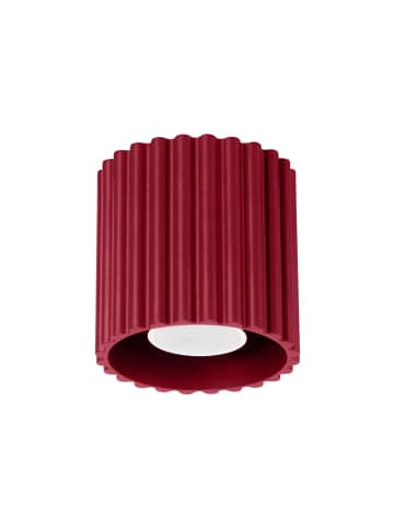 Nice Lamps Plafond ZORA 1 red H 10 cm