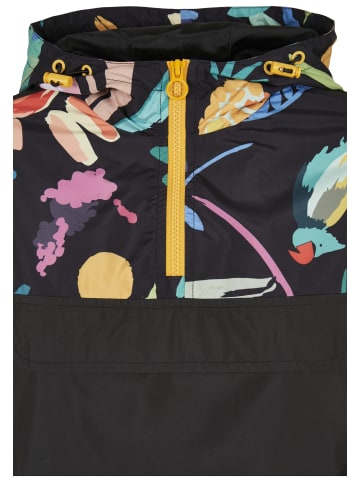 Urban Classics Urban Classics Damen Ladies Mixed Pull Over Jacket in blackfruity