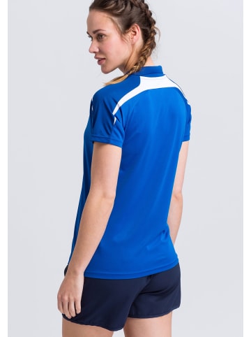 erima Liga 2.0 Poloshirt in new royal/true blue/weiss