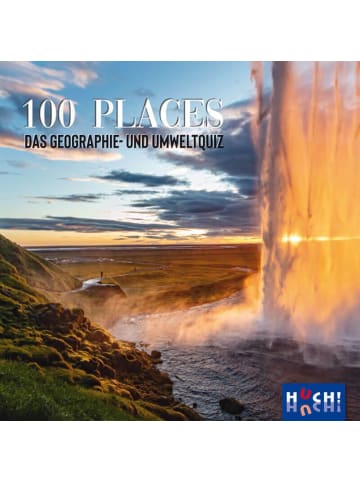 HUCH! Gesellschaftsspiel 100 Places in Bunt