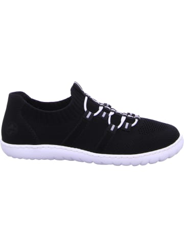 rieker Stoffslipper in schwarz