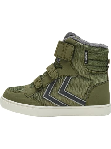 Hummel Hummel Winterboot Stadil Super Kinder Wasserabweisend Und Windabweisend in DARK OLIVE