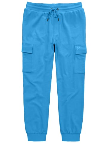 Men Plus Cargohose lang in eisblau