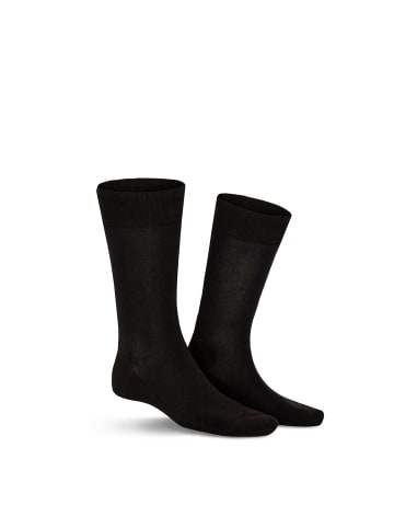 Kunert Socken Clark druckfreier Bund in Brown-mel.