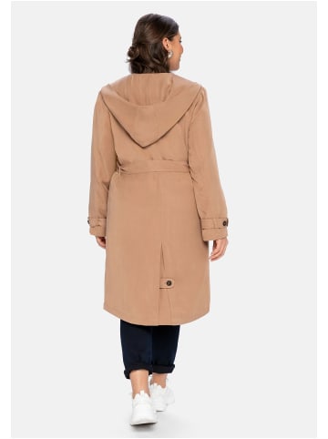 sheego Trenchcoat in cappuccino