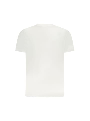 cavalli CLASS Weißes Baumwoll-T-Shirt