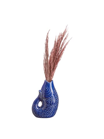 Butlers Mini-Vase KOI 4er-Set in Blau