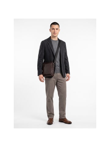 Jost Glasgow Umhängetasche S RFID Schutz Leder 23 cm in brown