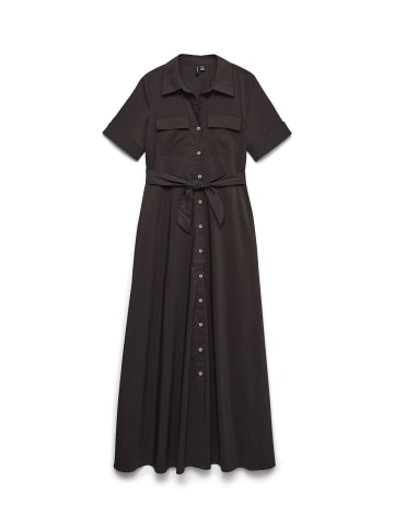 Vero Moda Hemdblusenkleid in Chocolate Torte