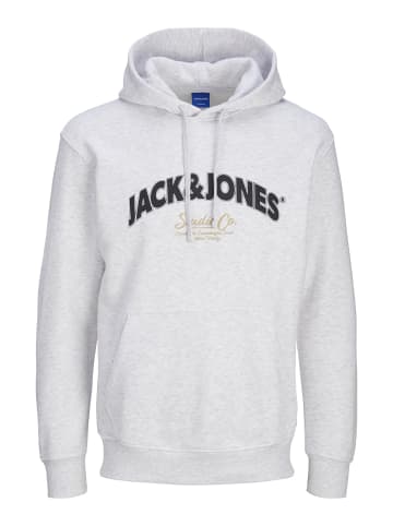 Jack & Jones Kapuzenpullover in Bright White