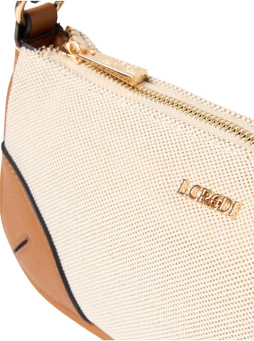 L.Credi Umhängetasche Rea in beige cognac - 0001