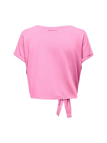 Only Play T-Shirt 'Jab Life' in rosa