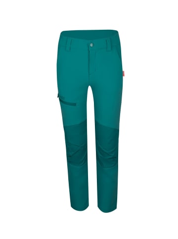 Trollkids Softshellhose "LYSEFJORD XT" in Teal-Grün