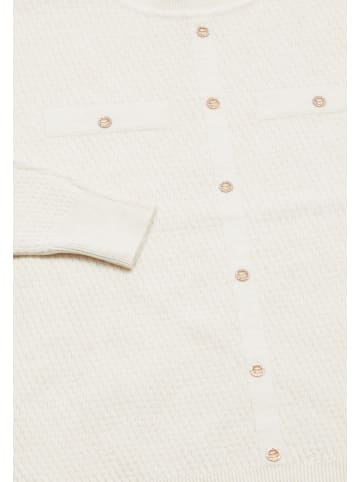 carato Damen Strickpullover in Wollweiss