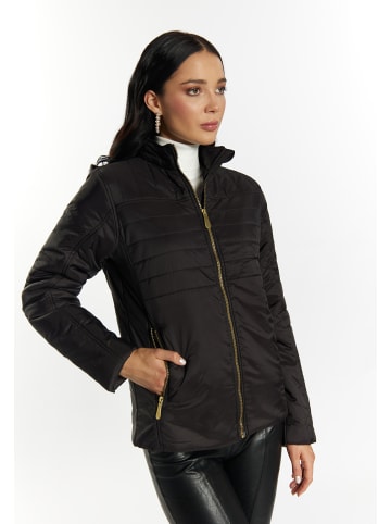 faina Leichte Steppjacke in Schwarz