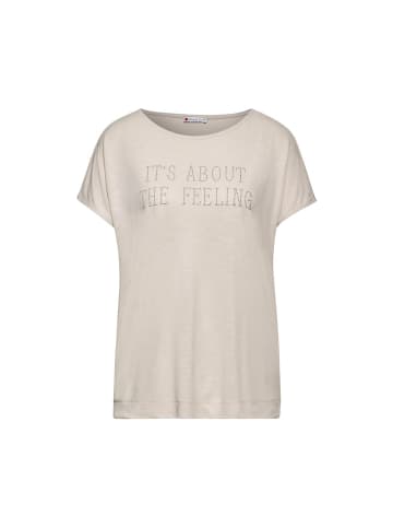Street One T-Shirt in smooth sand beige