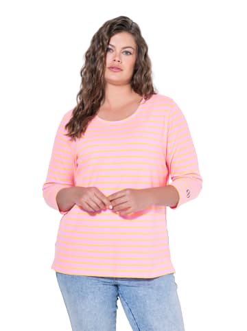 LAURASØN Shirt in neon rosa
