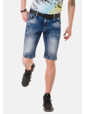 Cipo & Baxx Jeansshorts in blau